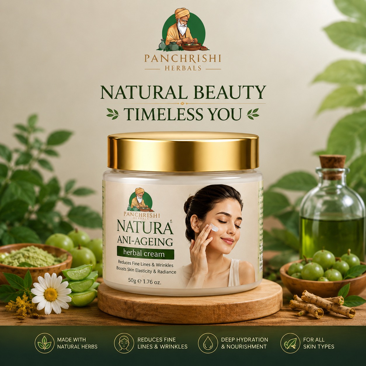 Natura Anti-Ageing Herbal Cream