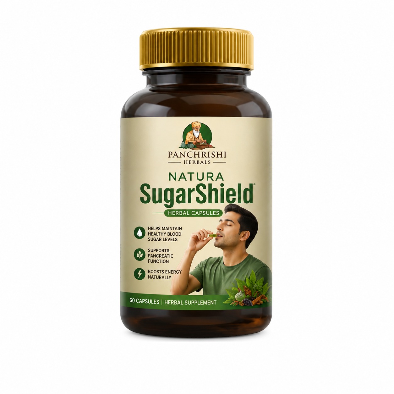 Natura SugarShield Herbal Capsules