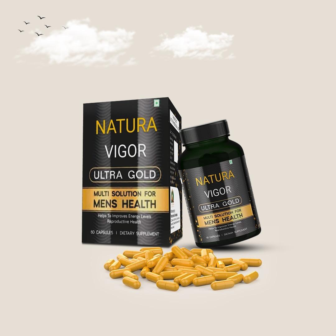 Natura Vigor Ultra Gold Capsules